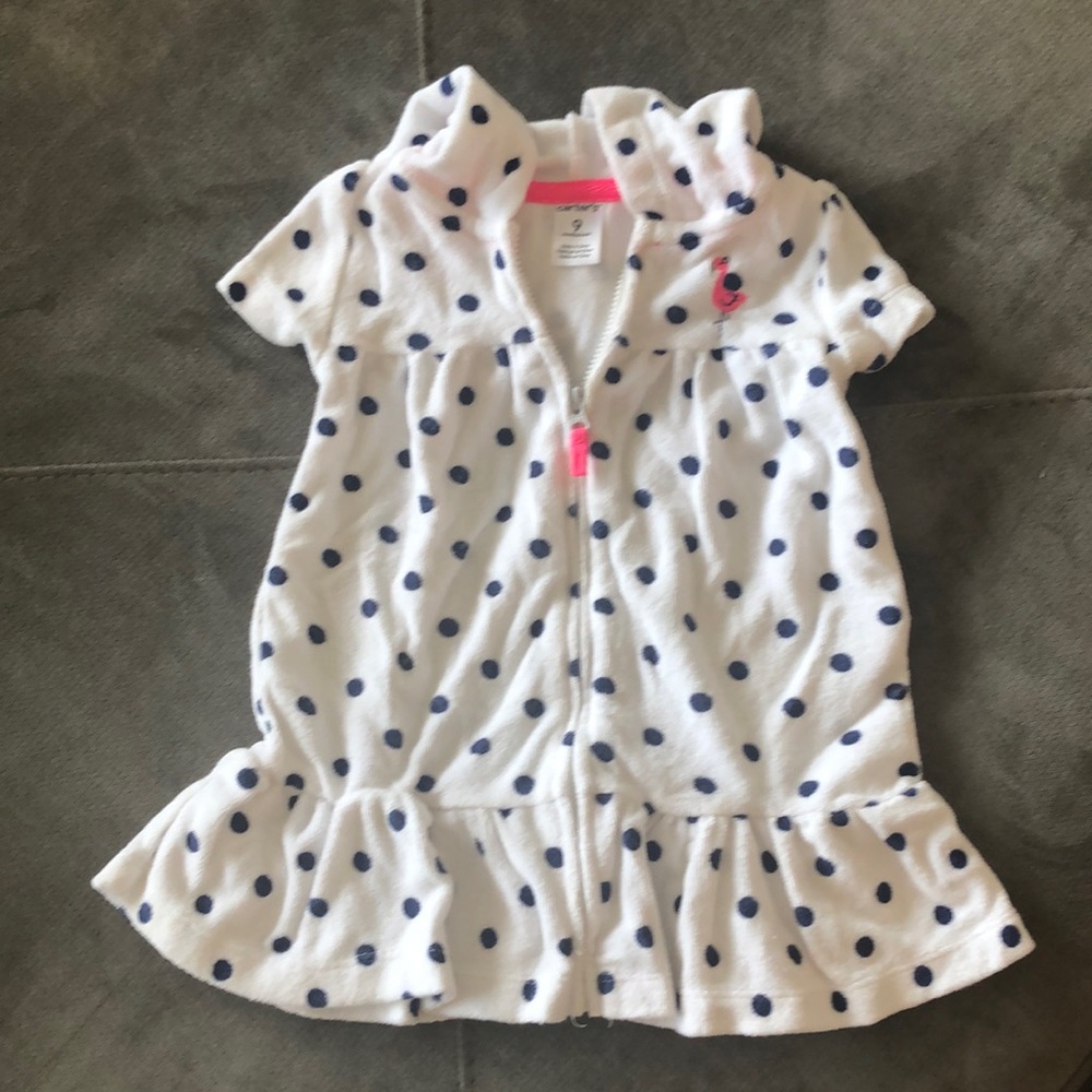 Baby swim cover up.